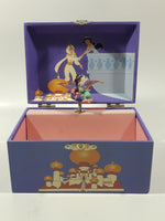 Schmid The Walt Disney Company Aladdin Hand Painted Windup Music Box Plays "A Whole New World"