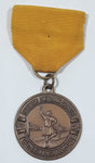 Vintage Scottish Highland Games Bellingham Bronze Medal Yellow Ribbon Award