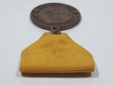 Vintage Scottish Highland Games Bellingham Bronze Medal Yellow Ribbon Award