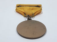 Vintage Scottish Highland Games Bellingham Bronze Medal Yellow Ribbon Award