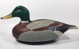 Vintage 1967 Woodstream Co. D-9 Victor Mallard Duck Decoy Plastic 15" Long Lititz, Pennsylvania U.S.A.