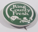 Vintage King County Fresh 1 1/4" Button Pin