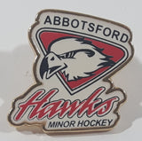 Abbotsford Hawks Minor Hockey Team 3/4" x 3/4" Enamel Metal Lapel Pin