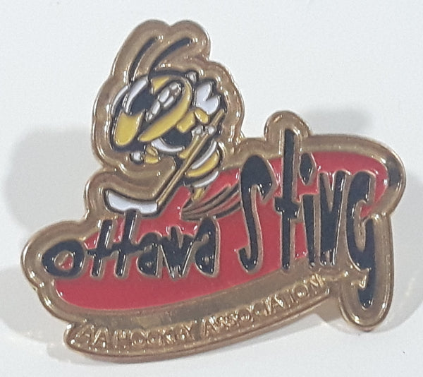 Ottawa Sting AA Minor Hockey Association Team 1 1/8" x 1 1/4" Enamel Metal Lapel Pin