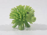 Koosh Ball Style Farm Animal Critter Green Pig 1 3/4" Toy Spiky Figure