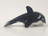 SWI Sea World Orca Killer Whale 3" Long Plastic Toy Figure