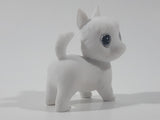 Crayola Scribble Scrubbie 2 1/4" Long White Toy Cat Figure