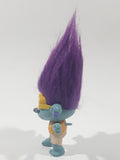 2020 McDonald's Trolls World Tour Party Branch Blue and Purple 5 1/2" Tall Toy Figure