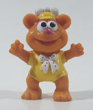 1986 HA! The Muppets Baby Fozzie Bear Character PVC Toy Figure