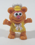 1986 HA! The Muppets Baby Fozzie Bear Character PVC Toy Figure