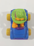 1988 McDonald's Garfield Blue Safari Jeep with Garfield Figure 2 3/4" Toy Car Vehicle