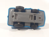 1988 McDonald's Turbo Macs Officer Big Mac Blue Toy Pull Back Friction Motorized Plastic Toy Car Vehicle - Happy Meals