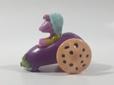 1987-1988 Green Fraggle Rock Mockey Eggplant Shaped Toy Car Vehicle McDonald's Happy Meal Toy