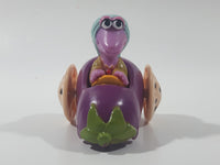 1987-1988 Green Fraggle Rock Mockey Eggplant Shaped Toy Car Vehicle McDonald's Happy Meal Toy