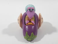 1987-1988 Green Fraggle Rock Mockey Eggplant Shaped Toy Car Vehicle McDonald's Happy Meal Toy