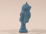 Vintage Diener Blue Alien Robot Zama 2" Tall Rubber Eraser