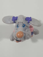 Vintage 1985 Ganz Bros Toys Wrinkles Puppy Dog Wearing Rollerskates 2 1/2" Tall Toy Figure