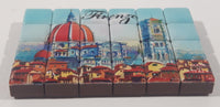 Firenze Florence Italy Mosaic Style Ceramic Tile 1 3/4" x 2 3/4" Fridge Magnet