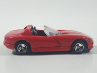 Maisto 1997 Dodge Viper RT/10 Convertible Red Die Cast Toy Car Vehicle