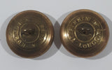 Antique Firmin London RCAF Royal Canadian Air Force 7/8" Brass Military Button Set of 2