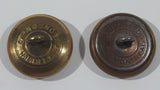 Antique Wm. Scully Ltd Montreal & Firmin London RCAF Royal Canadian Air Force 7/8" Brass Military Button Set of 2