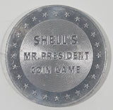 Vintage 1968 Shell Mr. President Coin Game Aluminum Tokens (Individual You Choose)