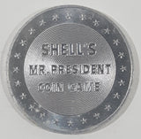 Vintage 1968 Shell Mr. President Coin Game Aluminum Tokens (Individual You Choose)