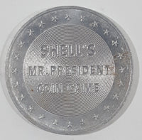 Vintage 1968 Shell Mr. President Coin Game Aluminum Tokens (Individual You Choose)