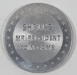 Vintage 1968 Shell Mr. President Coin Game Aluminum Tokens (Individual You Choose)