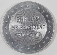 Vintage 1968 Shell Mr. President Coin Game Aluminum Tokens (Individual You Choose)