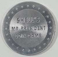 Vintage 1968 Shell Mr. President Coin Game Aluminum Tokens (Individual You Choose)