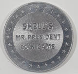 Vintage 1968 Shell Mr. President Coin Game Aluminum Tokens (Individual You Choose)