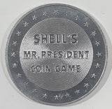 Vintage 1968 Shell Mr. President Coin Game Aluminum Tokens (Individual You Choose)