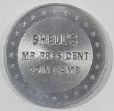 Vintage 1968 Shell Mr. President Coin Game Aluminum Tokens (Individual You Choose)