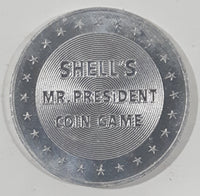 Vintage 1968 Shell Mr. President Coin Game Aluminum Tokens (Individual You Choose)