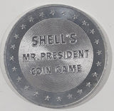 Vintage 1968 Shell Mr. President Coin Game Aluminum Tokens (Individual You Choose)