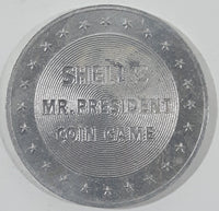 Vintage 1968 Shell Mr. President Coin Game Aluminum Tokens (Individual You Choose)