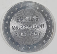 Vintage 1968 Shell Mr. President Coin Game Aluminum Tokens (Individual You Choose)