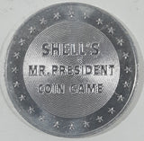 Vintage 1968 Shell Mr. President Coin Game Aluminum Tokens (Individual You Choose)