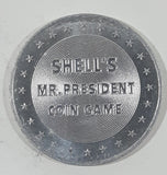 Vintage 1968 Shell Mr. President Coin Game Aluminum Tokens (Individual You Choose)