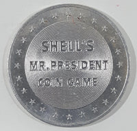 Vintage 1968 Shell Mr. President Coin Game Aluminum Tokens (Individual You Choose)