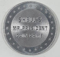 Vintage 1968 Shell Mr. President Coin Game Aluminum Tokens (Individual You Choose)