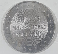 Vintage 1968 Shell Mr. President Coin Game Aluminum Tokens (Individual You Choose)