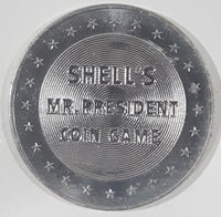 Vintage 1968 Shell Mr. President Coin Game Aluminum Tokens (Individual You Choose)