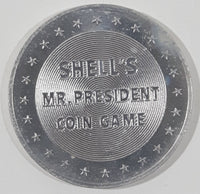 Vintage 1968 Shell Mr. President Coin Game Aluminum Tokens (Individual You Choose)