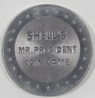 Vintage 1968 Shell Mr. President Coin Game Aluminum Tokens (Individual You Choose)