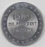 Vintage 1968 Shell Mr. President Coin Game Aluminum Tokens (Individual You Choose)