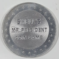 Vintage 1968 Shell Mr. President Coin Game Aluminum Tokens (Individual You Choose)