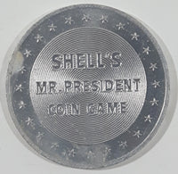 Vintage 1968 Shell Mr. President Coin Game Aluminum Tokens (Individual You Choose)