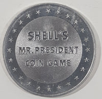 Vintage 1968 Shell Mr. President Coin Game Aluminum Tokens (Individual You Choose)